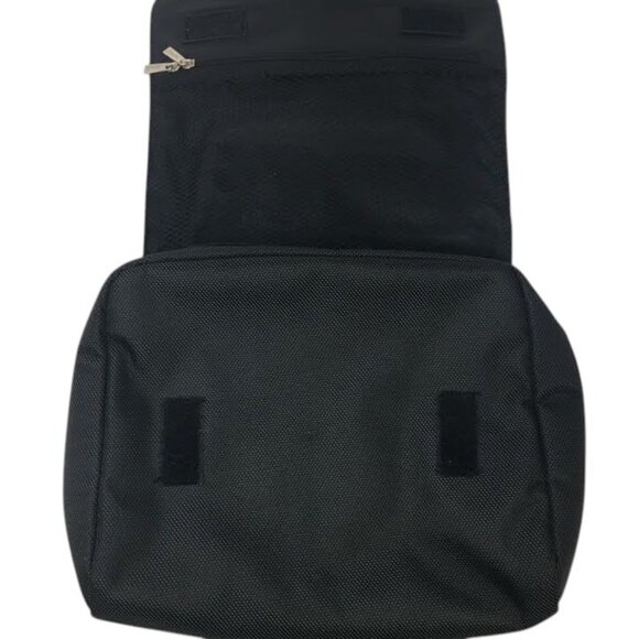 Delsey Paris Toiletry Hanging Make Up Cosmetics Bag Travel Case Black - Picture 8 of 16